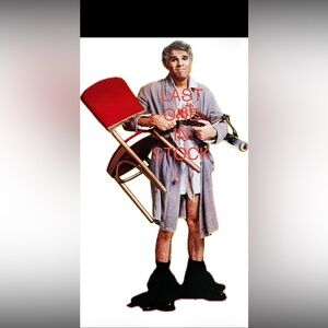 Steve Martin The Jerk LIFE SIZE Cardboard Cutout with Free Shipping! LAST ONE!